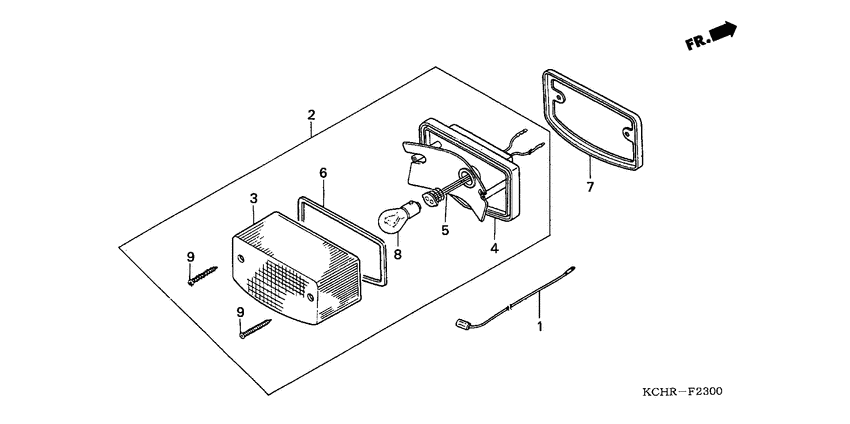 Taillight unit ass`y