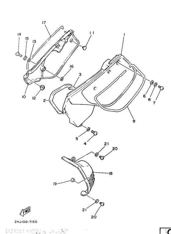 Side cover / oil tank