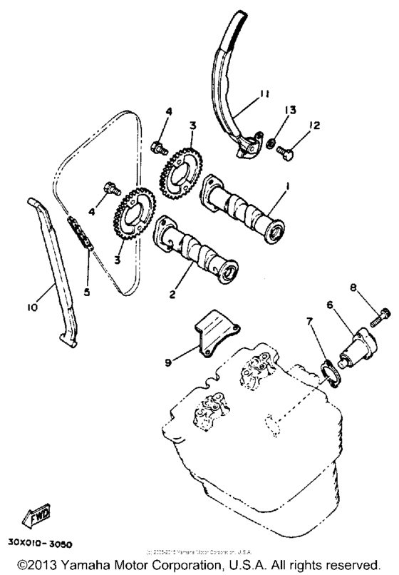 Camshaft - chain