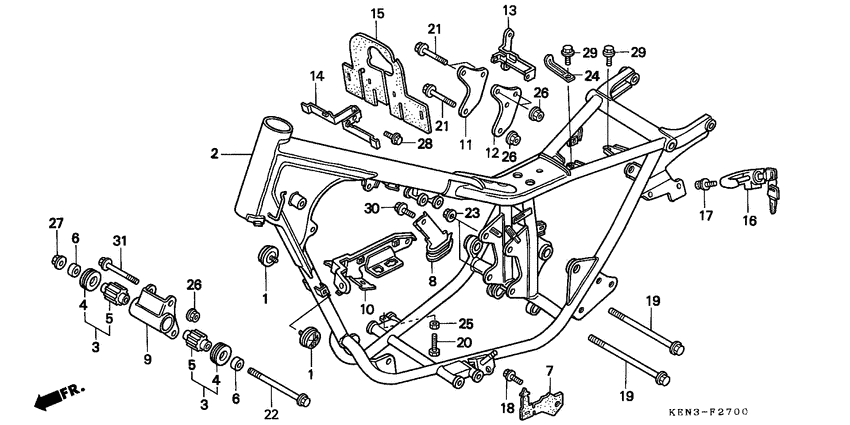 Frame body
