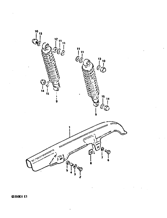 Chain case - shock absorber