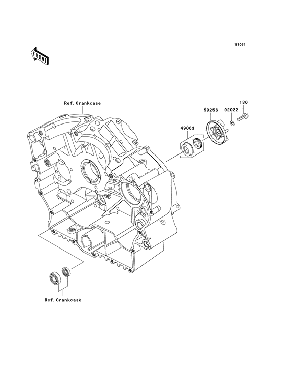 VN900 Водяная помпа