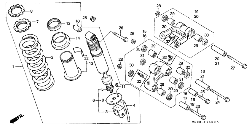 Rear cushion