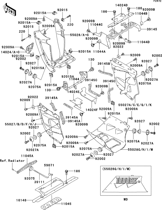 Cowling lowers(1/4)