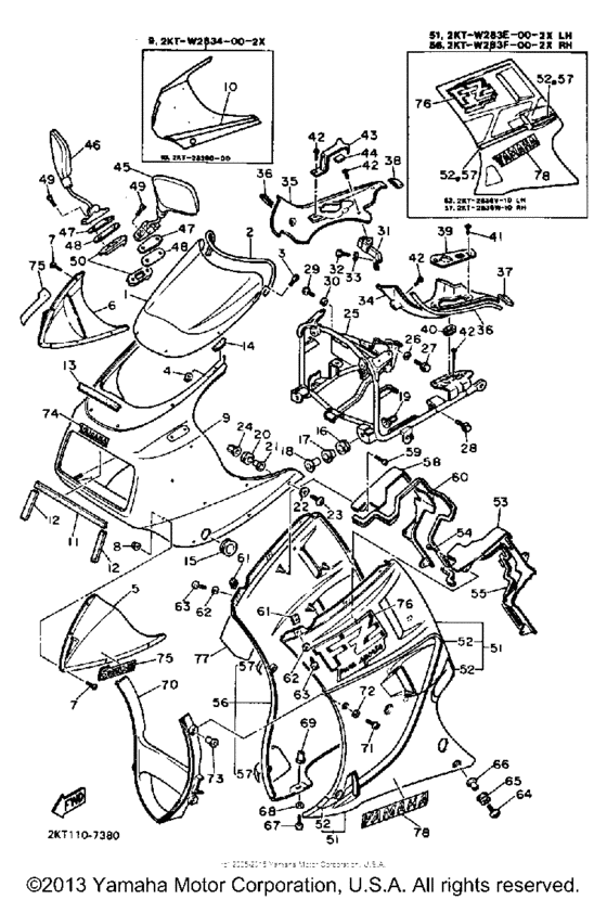 Fairing-cowling