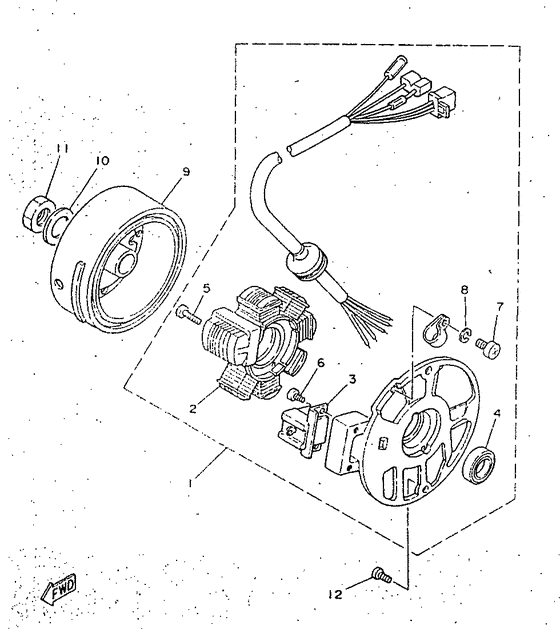 YN50R Генератор