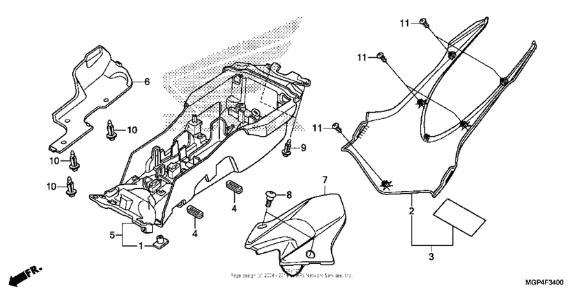 Rear fender (1)