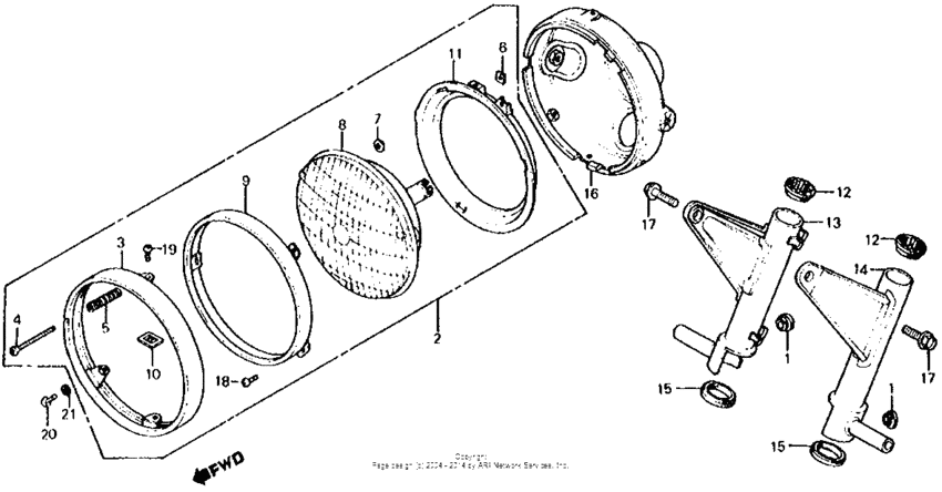 Headlight 80