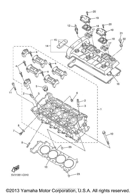 FZ600SSC Цилиндры