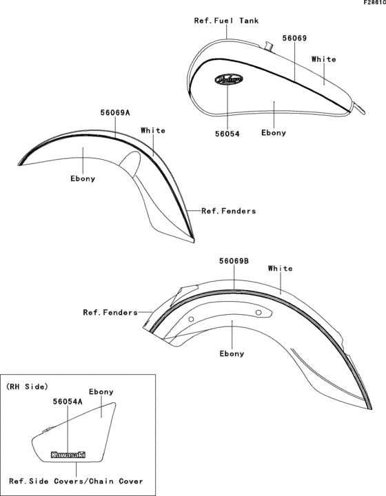 VN900 Decals(white / ebony)(bdfa)