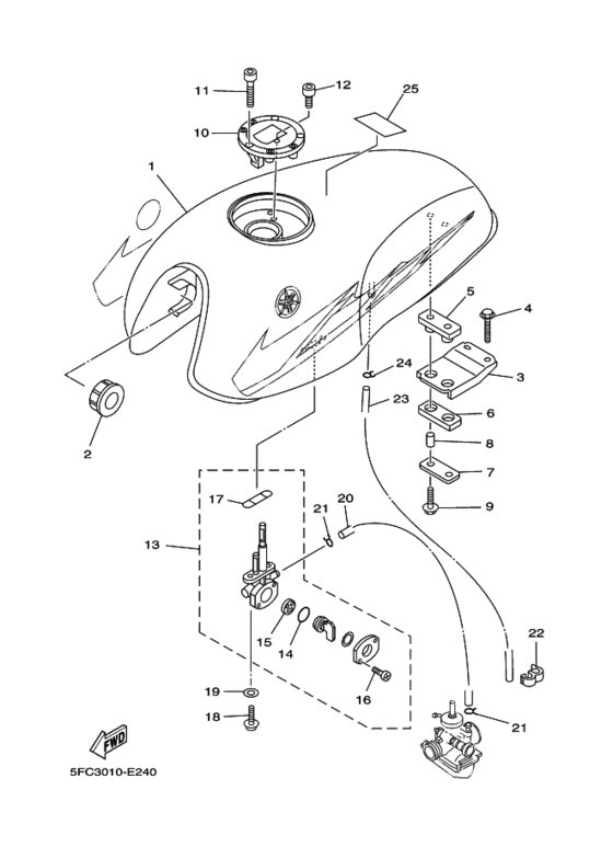 Fuel tank assy
