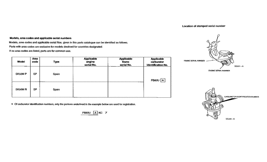 SK50M *Applicable serial numbers