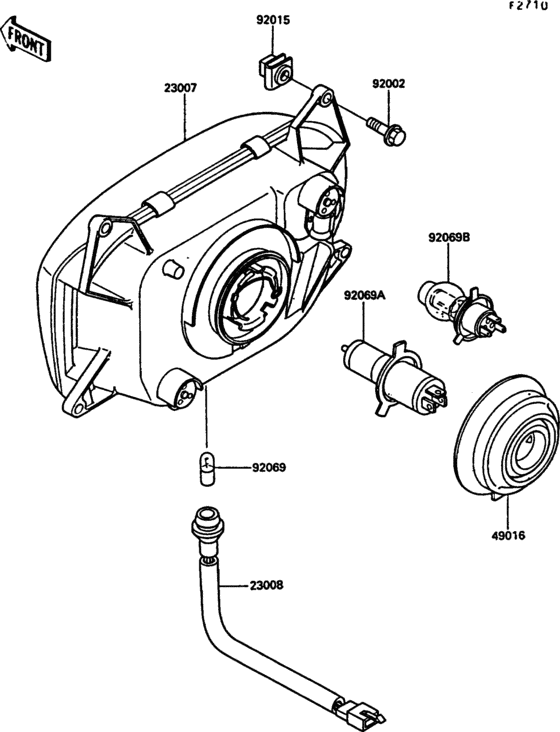 Head lamp(zgt00a-009977-)