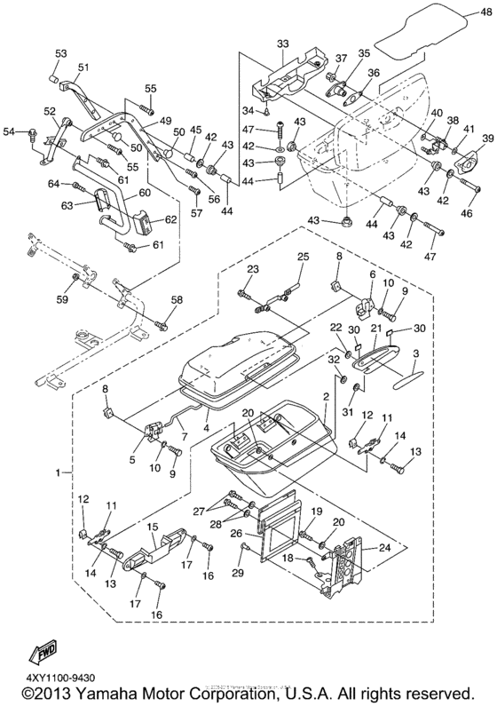 XVZ13TFL Боковые кофры