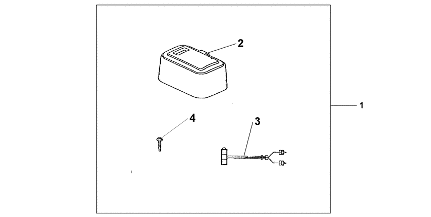 Trunk inner lamp