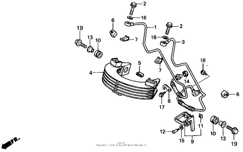 Oil cooler 86-91