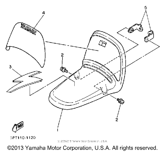 PW50B Переднее крыло