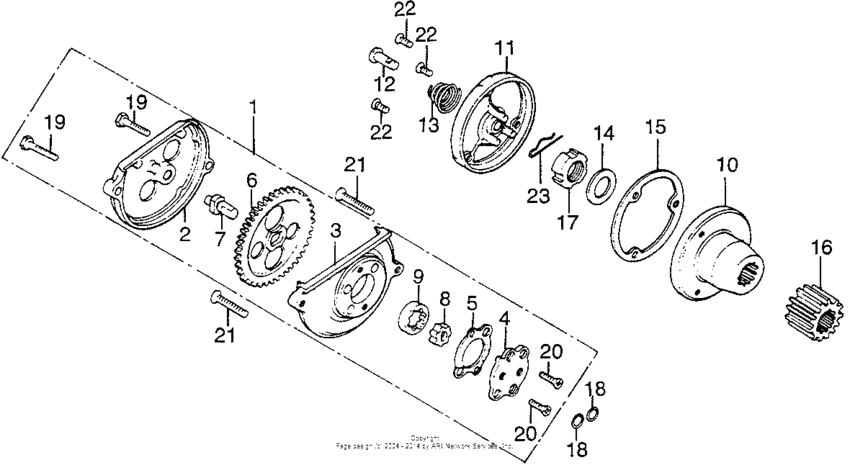 Oil pump + oil filter