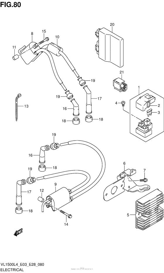 Electrical (Vl1500L4 E33)