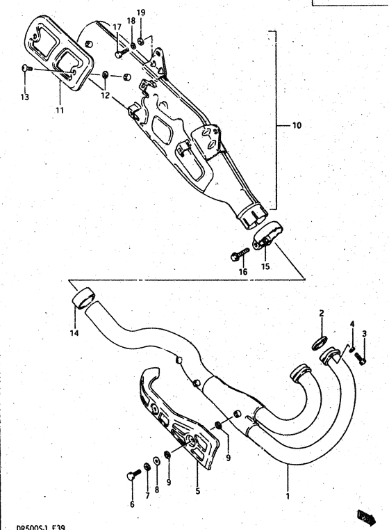 Muffler comp