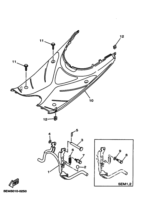 YV50Z ｽﾀﾝﾄﾞ. ﾌｰﾄﾚｽﾄ