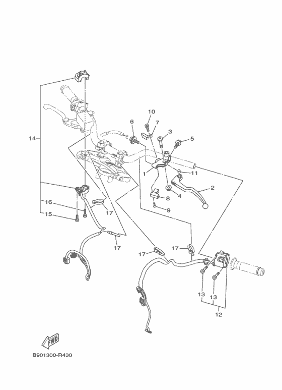 Handle switch & lever