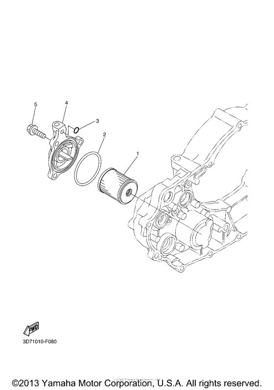 WR25RZCL Масляный фильтр
