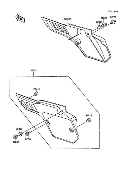  Боковые обтекатели