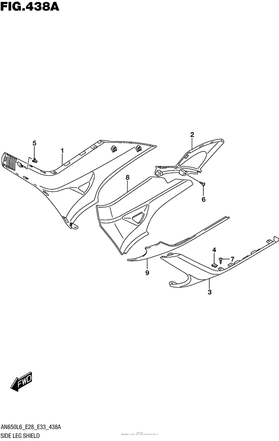 AN650 Side Leg Shield