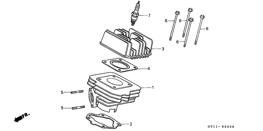 Cylinder/cylinder head