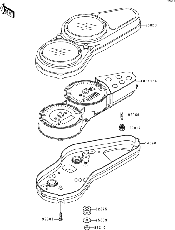 ZX900 Приборы