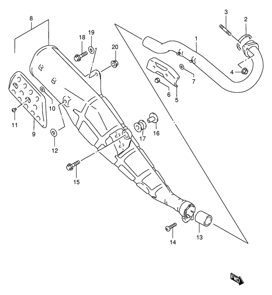 Muffler comp