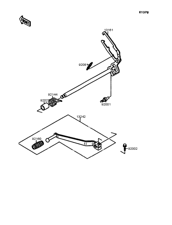 EL250 Механизм переключения передач