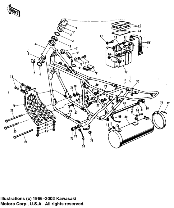 Frame/frame fittings