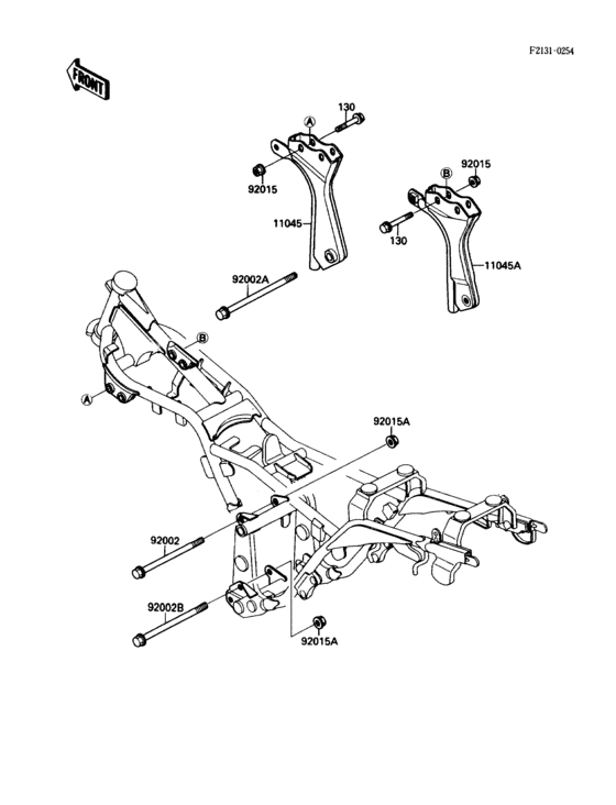 EL250 Рама ,крепежные детали