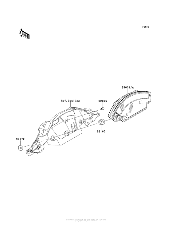 ZX1000 Приборы