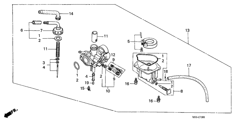 Carburetor assy