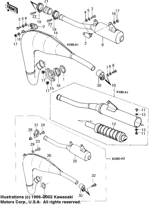 Muffler comp
