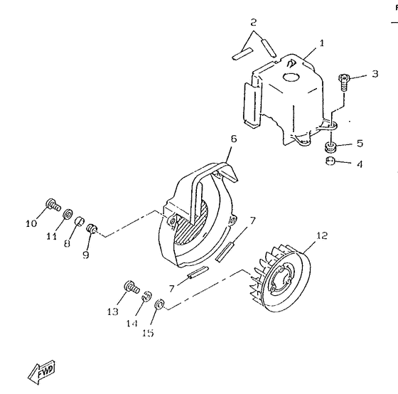 CW50RS Air shroud. fan