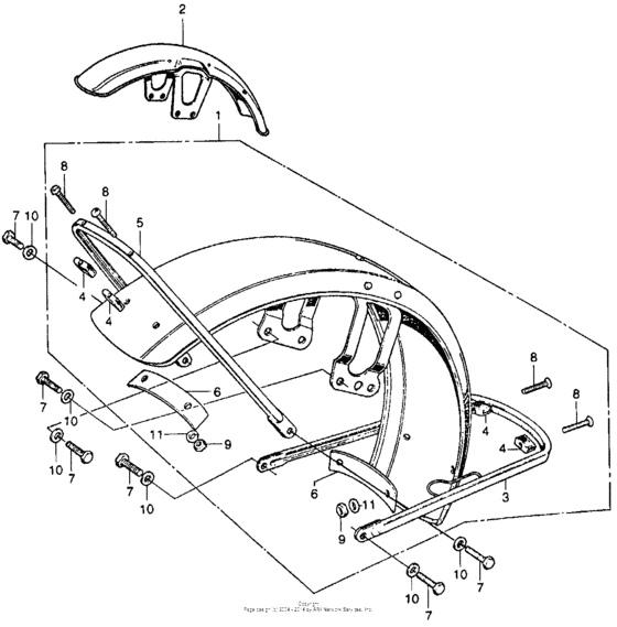 Front fender k2-k3