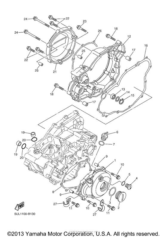 YZ250FR Боковые крышки