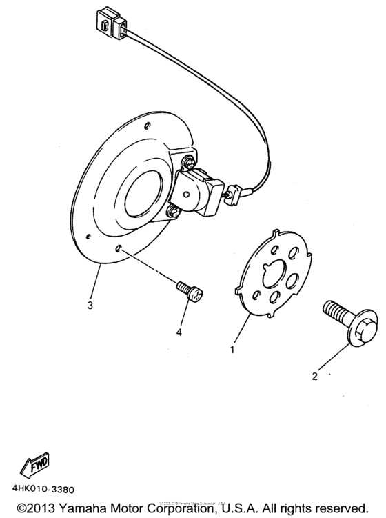 Pick up coil governor