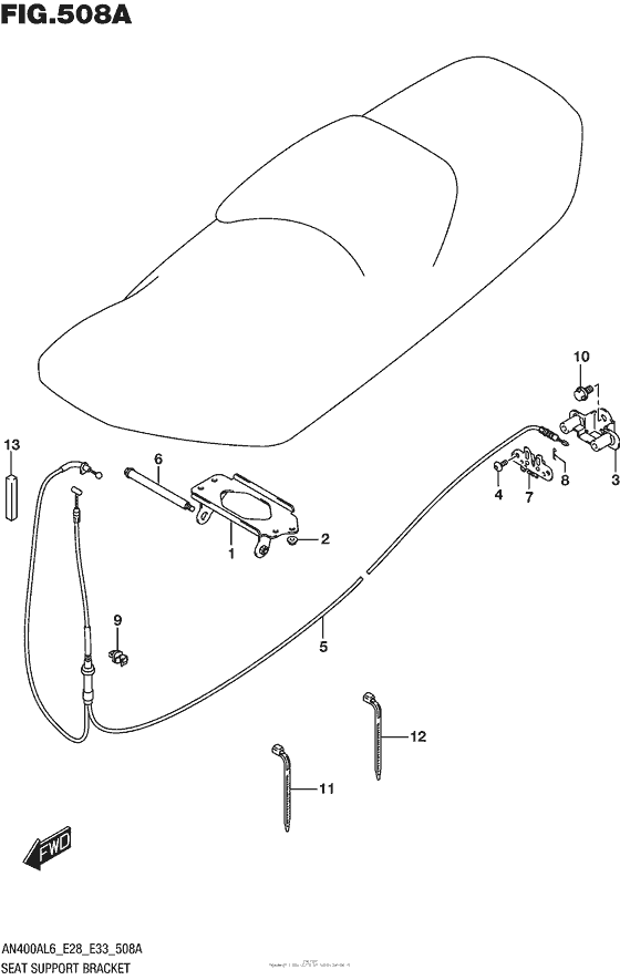 Seat Support Bracket