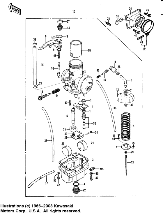 Carburetor assy