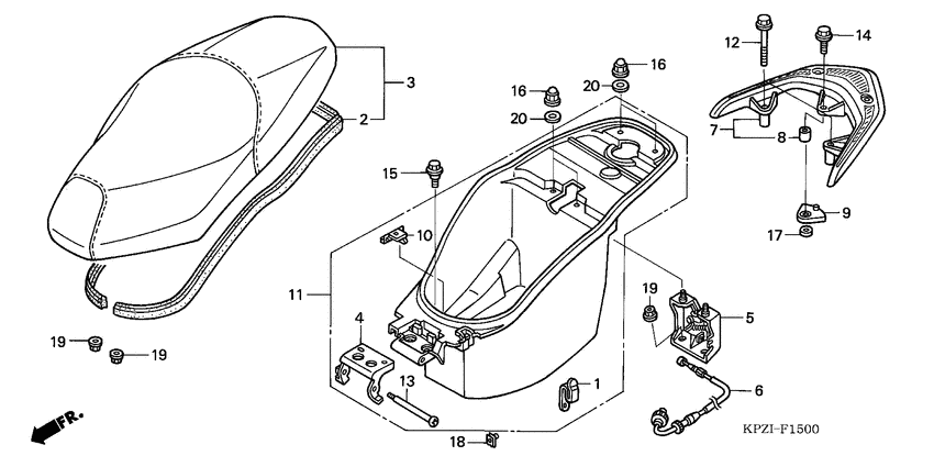 Seat/luggage box