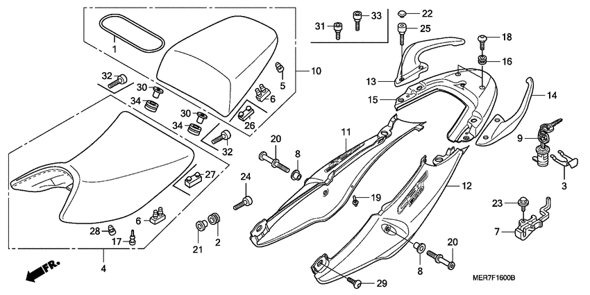 Seat/seat cowl