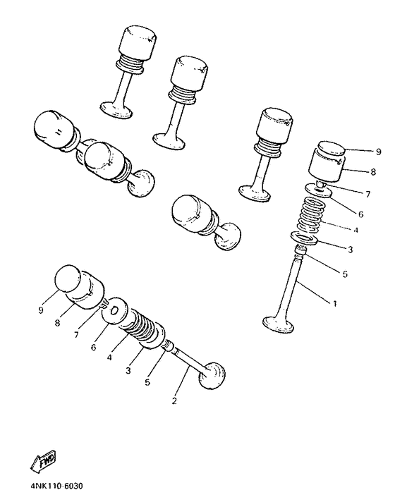 XVZ1300A Клапана