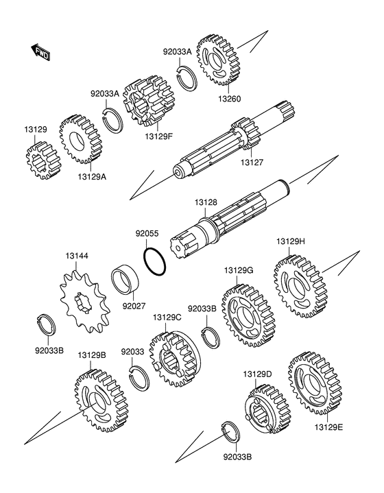 RM60 Трансмиссия