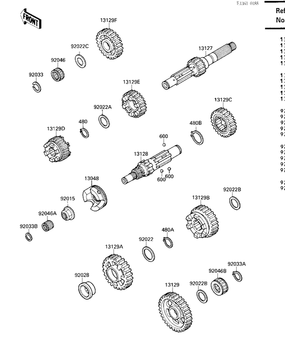 VN1500 Трансмиссия
