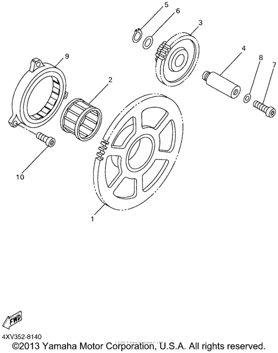 FZS1000NC Стартер